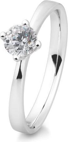 Actual product image Breuning RING - 4-piece prong setting (54, 750/18 K Gold)