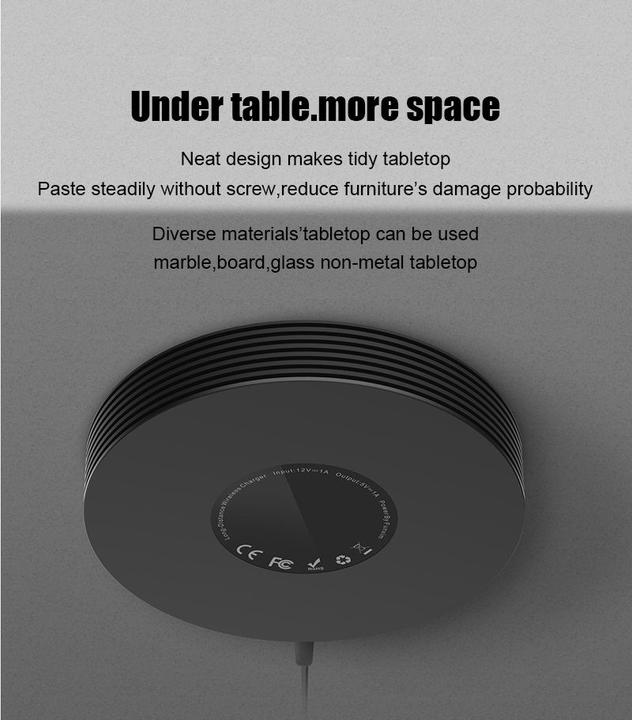 Actual product image Vivolink VLQICHR Mobile Device Charger Indoor Black (5 W)