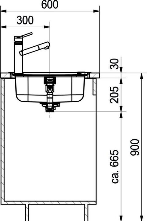 Produktbild Franke Einbauspüle (Einbauspüle, 50 cm, 86 cm)