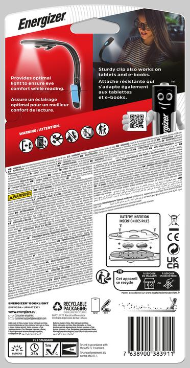 Produktbild Energizer Booklite (3 cm, 11 lm)
