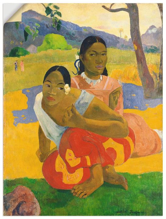 Actual product image Artland Poster Nafea Faaipoipo When will you get married? R1AY (45 x 60 cm)