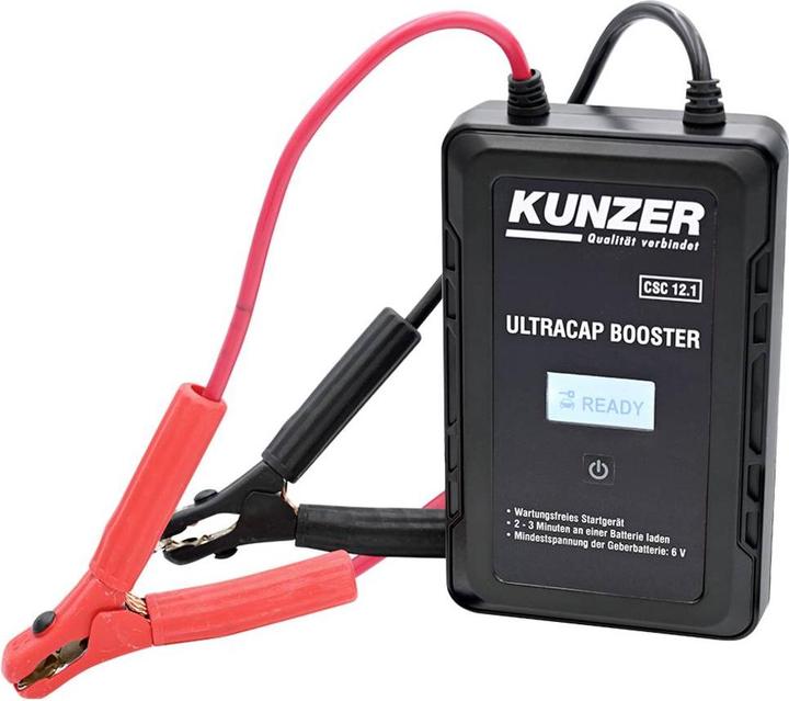 Produktbild Kunzer Kfz-Ladegerät, Schnellstartsystem CSC 12.1 Starthilfestrom (12 V)=800 A (800 A)