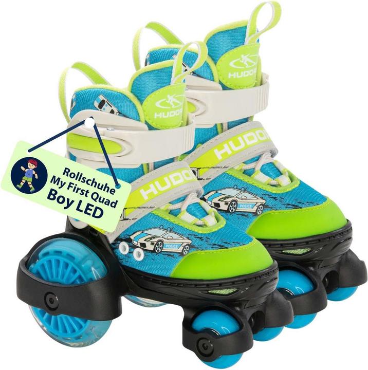 Actual product image Hudora Roller Skate My First Quad LED Boy (29)
