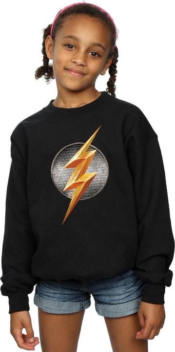 Immagine prodotto Justice League Movie Flash Emblem Felpa Ragazze (116)