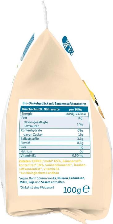 Image du produit Freche Freunde Biscuits pour bébés (100 g)