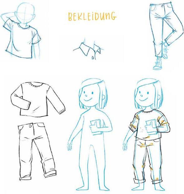 Produktbild Die Mini me Zeichenschule Übungsbuch