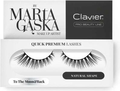 Clavier Quick Premium Lashes Eyelashes On The Moon & Back 801 (Künstliche Wimpern)