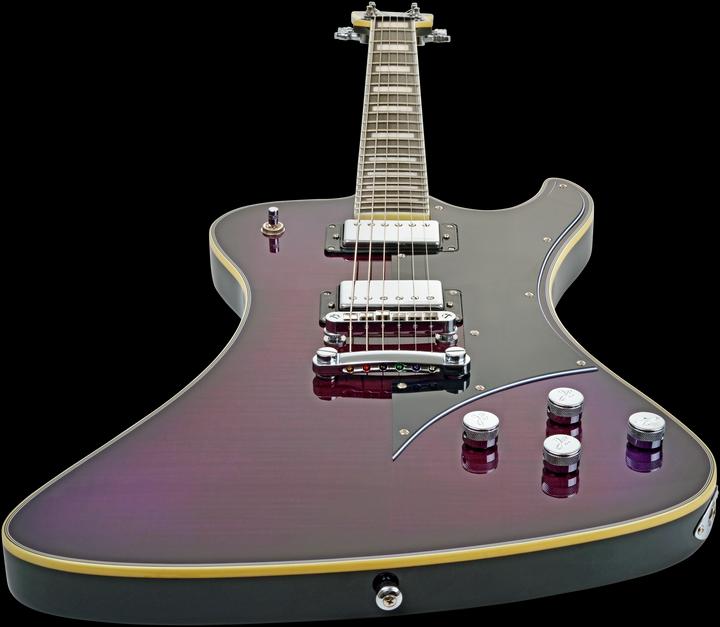 Actual product image Hagstrom E-Gitarre, Fantomen, Mystique Burst (Electric guitar, Mahogany)