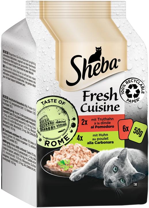 Actual product image Sheba Taste Of Rome (6 pcs., 300 g)