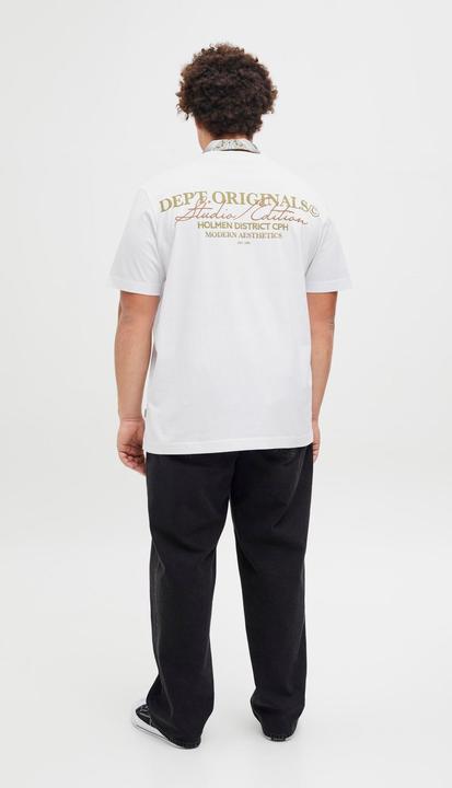 Actual product image Jack & Jones Plus Size Rückenprint T-shirt T-shirt (5XL)