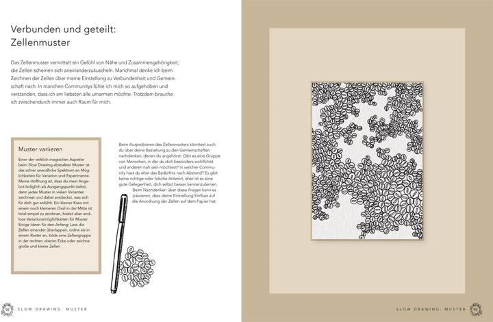 Produktbild Strich für Strich zur kreativen Entspannung mit Slow Drawing (Deutsch, Johanna Hofer von Lobenstein, Amy Maricle, 2023)