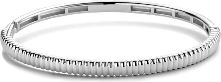 Ti Sento Milano Armreif mit Rippenstruktur 2956SI (6 cm, 925 Sterling Silber)