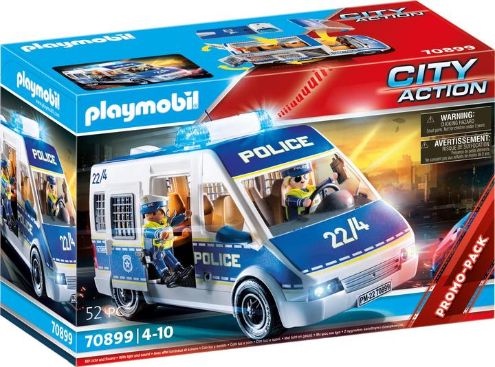 Produktbild Playmobil Polizeiauto mit Licht und Sound (70899, Playmobil City Action)