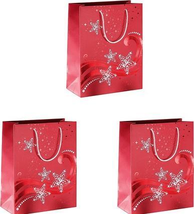 Actual product image Sigel Gift bag Wave GT108 175x230x100mm 3pcs. (Gift bag, 1 x)