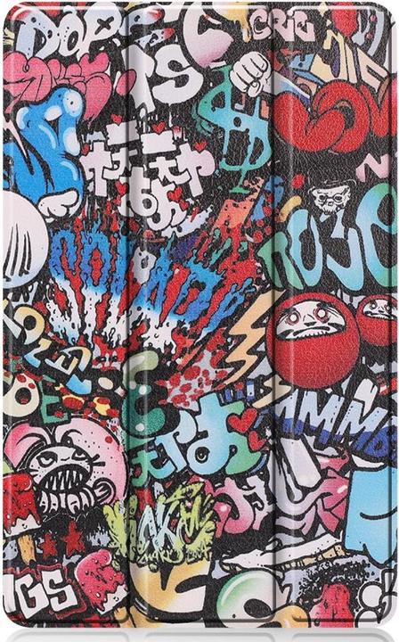 Image du produit Cover-Discount Galaxy Tab S6 Lite - Bandes dessinées sur les étuis en cuir intelligents à trois volets (Galaxy Tab S6 Lite 10.4 (2020))