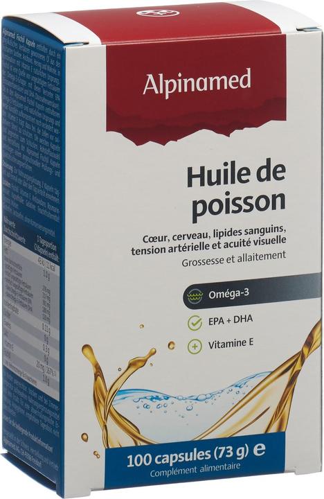 Alpinamed Fischöl (100 Stück, Kapseln, 70 g)
