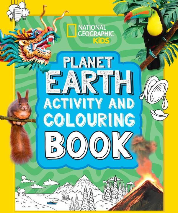 Immagine prodotto Planet Earth Activity and Colouring Book (Inglese, National Geographic Kids, 2024)