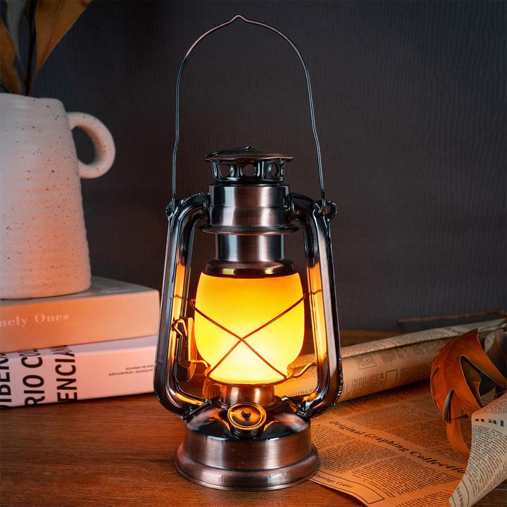 Image du produit Casativo LED-Sturmlaterne mit authentischer Flammenoptik (Ø 15 x 25 cm, 1 x)