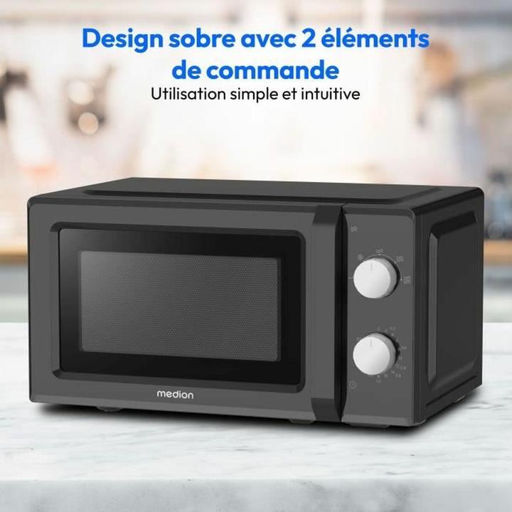 Produktbild Medion MD 11475 Mikrowelle schwarz 20l (EU-Stecker, 20 l)