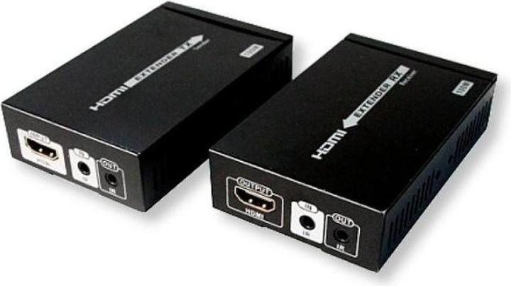 Actual product image Techly HDMI Ext./Amplifier HDBaseT, IR 3D, TX&RX