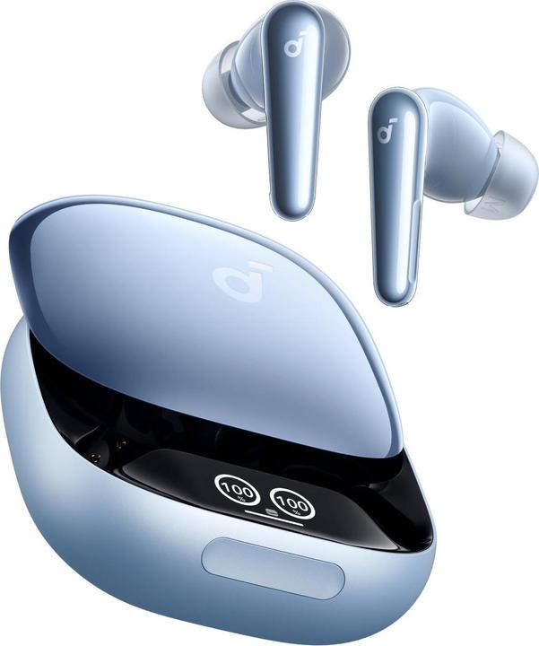 Produktbild soundcore Liberty 4 Pro light blue glossy (ANC, 10 h, Kabellos)