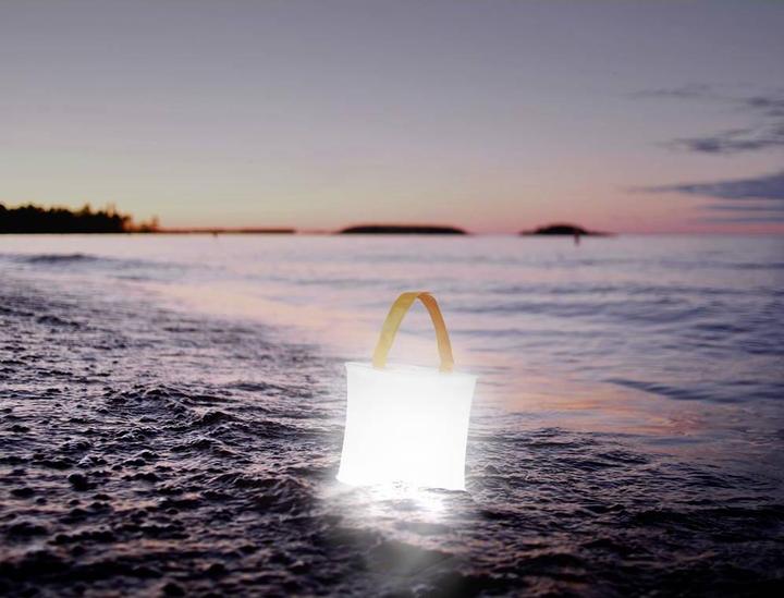 Produktbild Calima CAMPING EQUIPMENT LED-Solar Campinglaterne, aufblasbar