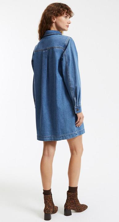 Produktbild La Redoute Collections Kurzes Jeanskleid Signature ALBANE (38)