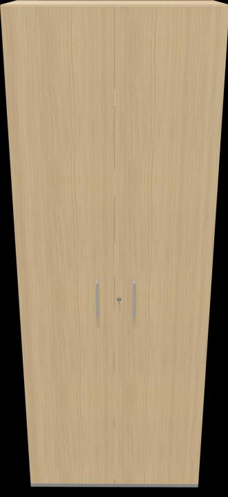 Actual product image Narbutas Choice hinged door cabinet (80 x 40 x 217 cm)