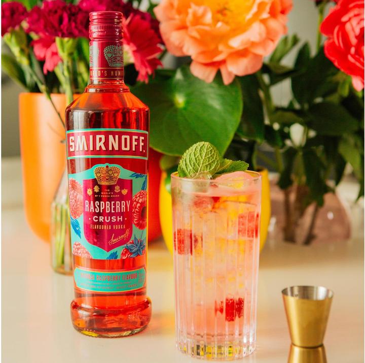 Produktbild Smirnoff Vodka Raspberry Crush 0.7 l (1 x 70 cl)