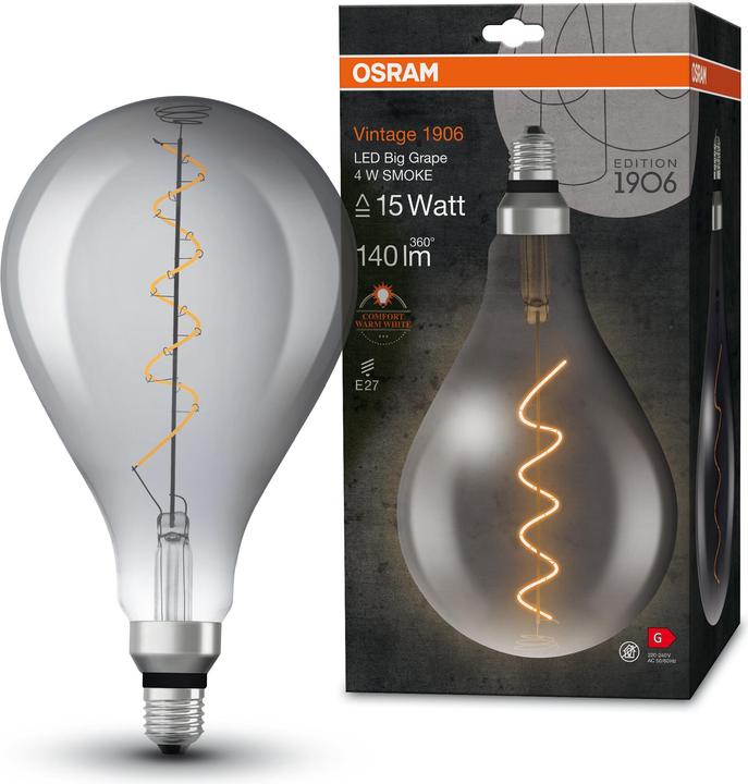Image du produit Osram Vintage 1906 (E27, 5 W, 110 lm, 1 x, G)