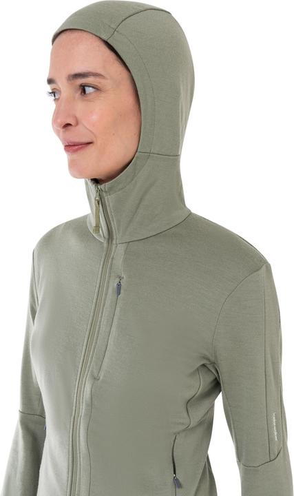 Actual product image Icebreaker Women's Merino 260 Quantum IV L/S Zip Hoodie (L)