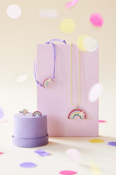 Produktbild Global Affairs Kinder-Fingerringe, Regenbogen & Stern