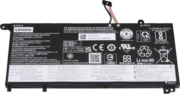 Actual product image Lenovo 5B10Z21197 (3 Cells, 3907 mAh)