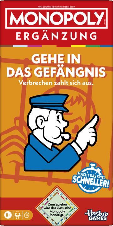 Produktbild Hasbro Gaming Monopoly Go To Jail (Deutsch)