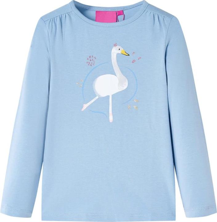 Immagine prodotto VidaXL Camicia da bambino a maniche lunghe azzurro 104,Materiale: 95 % cotone. 5 (104)