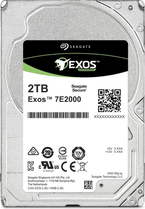 Immagine prodotto Seagate HDD/Ent Cap SATA 7.2K (2 TB, 2.5")