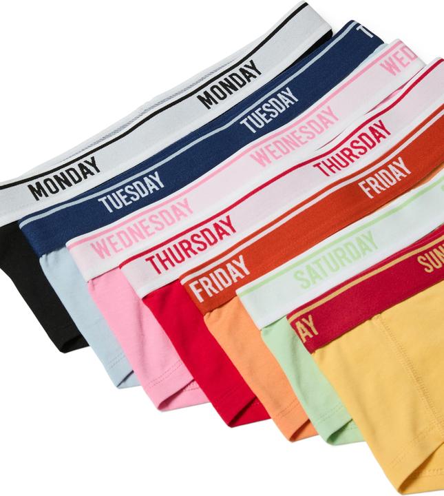 Produktbild Pieces PCLOGO LADY 7er-Pack Unterwäsche (XL, 7er Pack)
