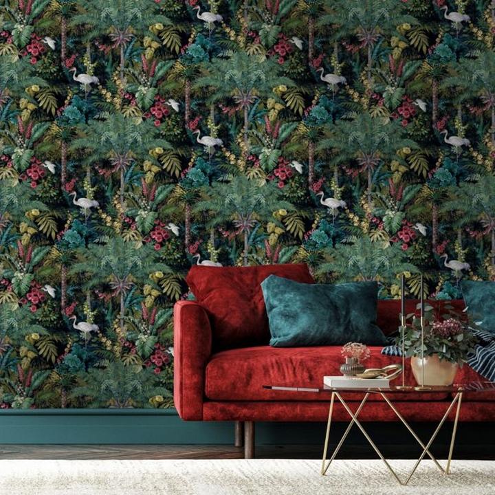 Image du produit Holden Décor - Papier peint OUTSIDE IN JUNGLE PARADISE (53 x 1000 cm)