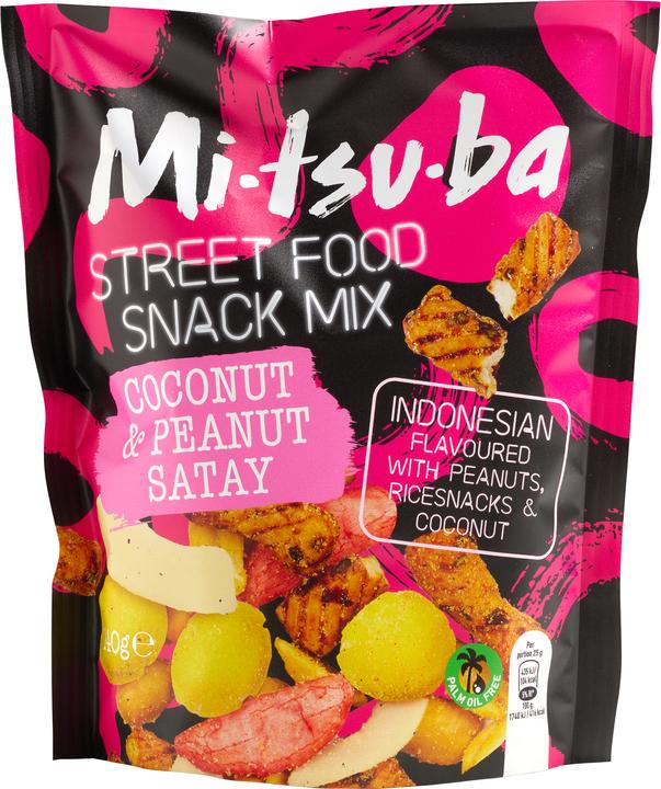 Immagine prodotto Mitsuba Mix di cibo di strada - Satay al cocco e arachidi (146 g)