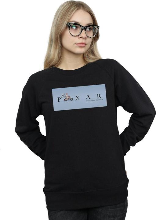 Actual product image Disney Womens/Ladies Toy Story 4 Duke Caboom Pixar Studios Logo Sweatshirt (S)