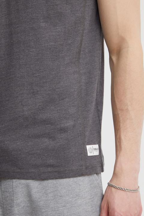 Immagine prodotto Solid Dorian T-Shirt A Maniche Corte Maglietta Da Uomo Con Collo Grandad (S)