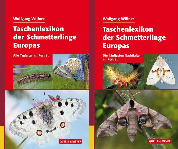 Immagine prodotto Taschenlexikon der Schmetterlinge Europas - 2 Bände im Paket (Tedesco, Wolfgang Willner, 2016)
