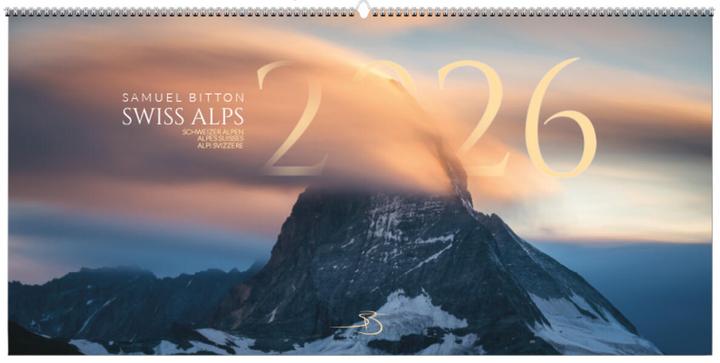 Actual product image Schweizer Alpen Kalender 2026 (59 x 29 cm, German)