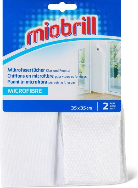 Produktbild Miobrill Microfaser Tücher Glas/Fenster