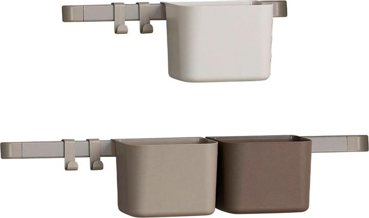 Leander Organiser elements 3 pieces 1 short and 1 long rail
