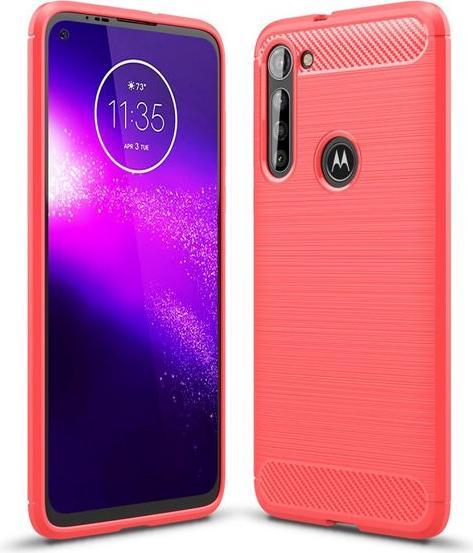 Actual product image MU Classic Carbon Fiber TPU Softcase Series (Motorola Moto G8 Power)