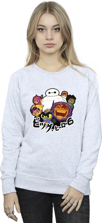 Produktbild Disney Big Hero 6 Baymax Group Manga Sweatshirt (XL)