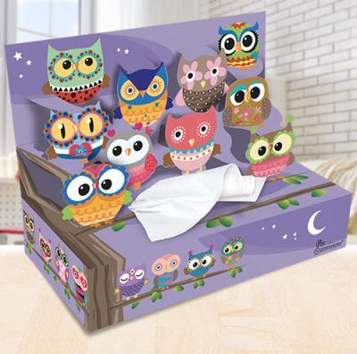 Image du produit Roost Taschentuch Box 1376005 Eulen