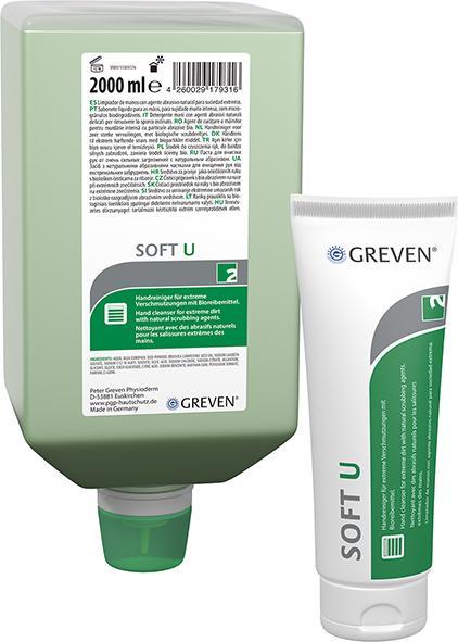 Produktbild PGP GREVEN® SOFT U Handreiniger 250,0 ml (Flüssigseife, 250 ml)