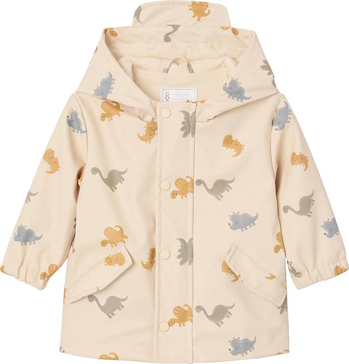Vertbaudet Baby Regenjacke mit Kapuze und Dinosauriern